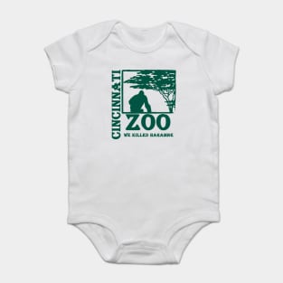 Cincinnati Zoo logo killed Harambe Baby Bodysuit